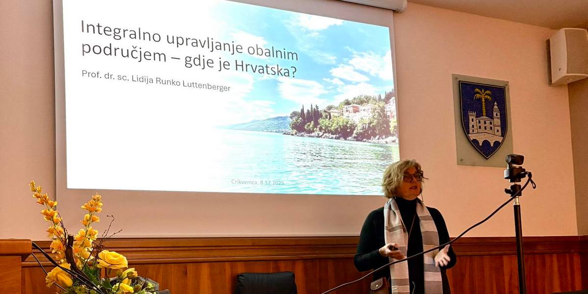 Lidija Runko Luttenberger na predavanju u Crikvenici 8.12.2025.
