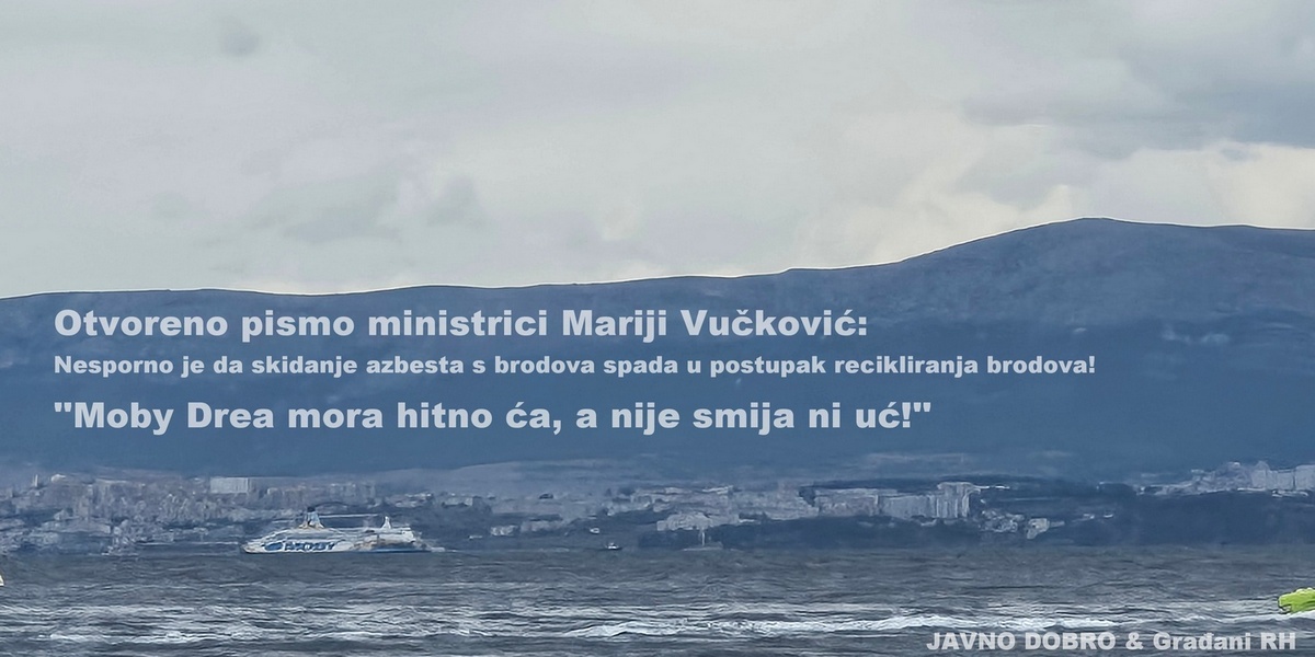 Otvoreno pismo Mariji Vučković - Moby Drea - JD