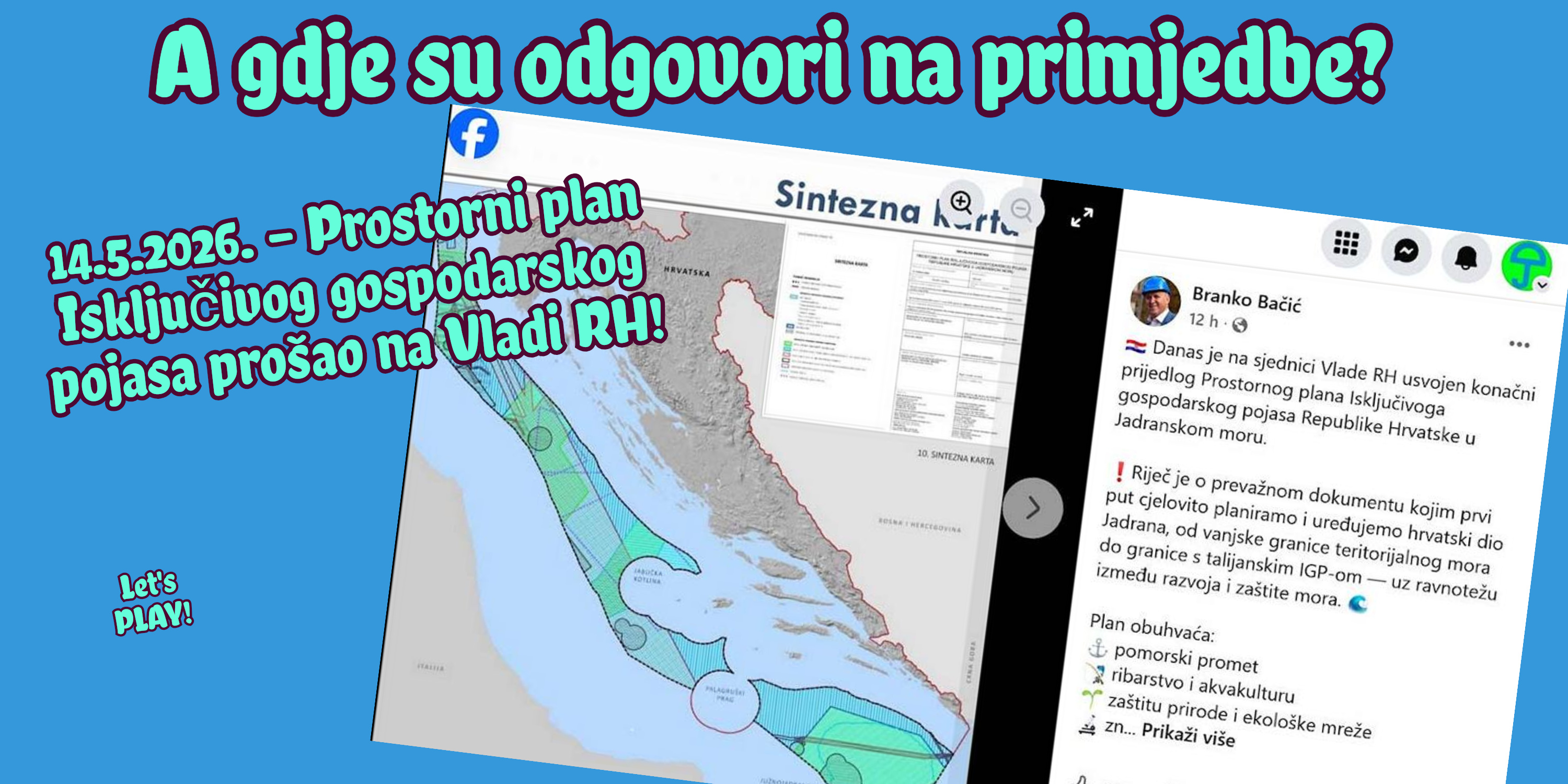 Gdje su odgovori na primjedbe, ministre Bačiću?
