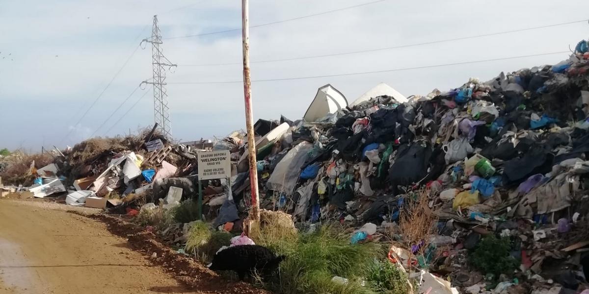 Otok Vis-Odlagalište Velington