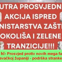 Udruga ''Prijatelji životinja'' poziva na prosvjed 16.1.2026 protiv mega farmi i klaonica u Sisačko-moslavačkoj županiji!